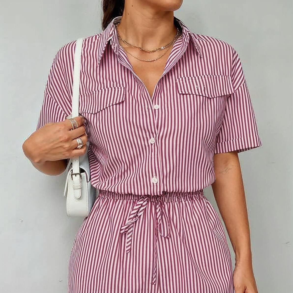 Camila Cinched Waist Romper