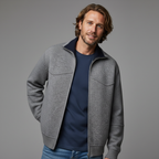 Bradford Wool-Blend Zip Sweater