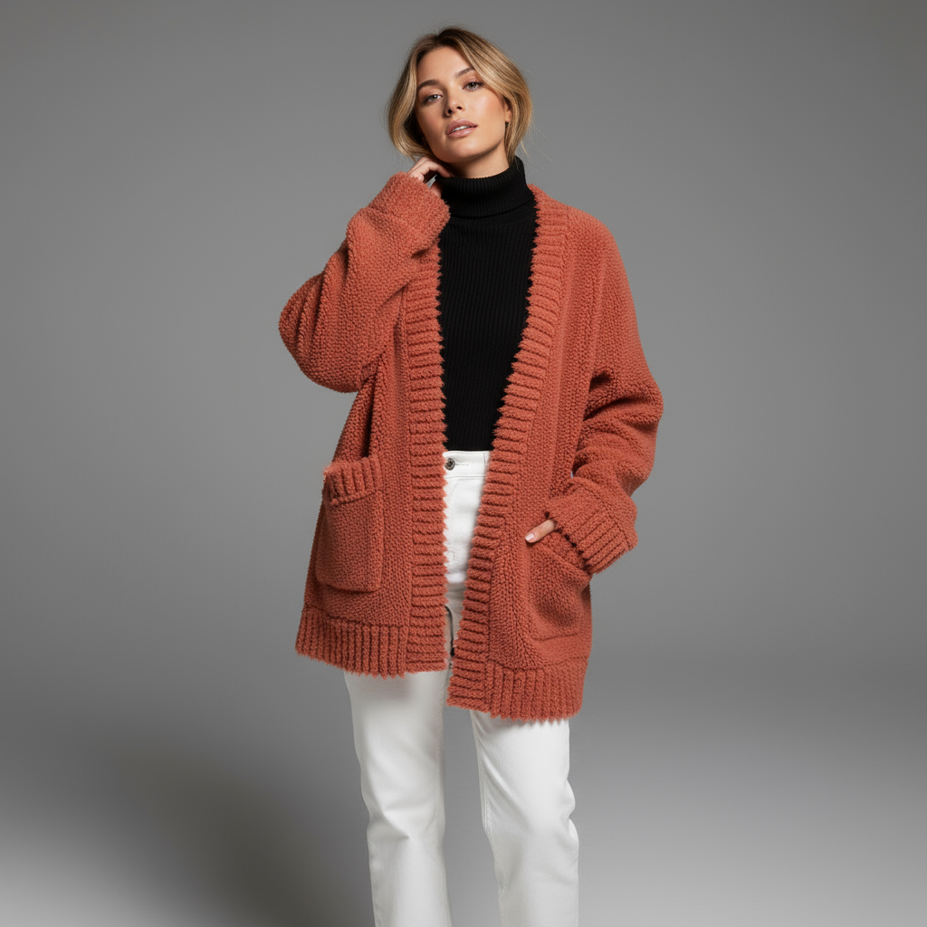 Wynne Alpaca Wool Cardigan