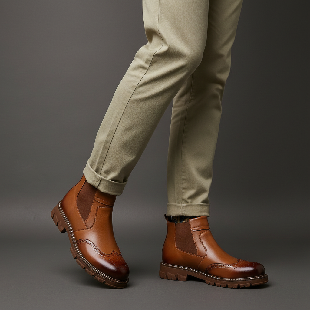 Gordon Genuine Leather Boots