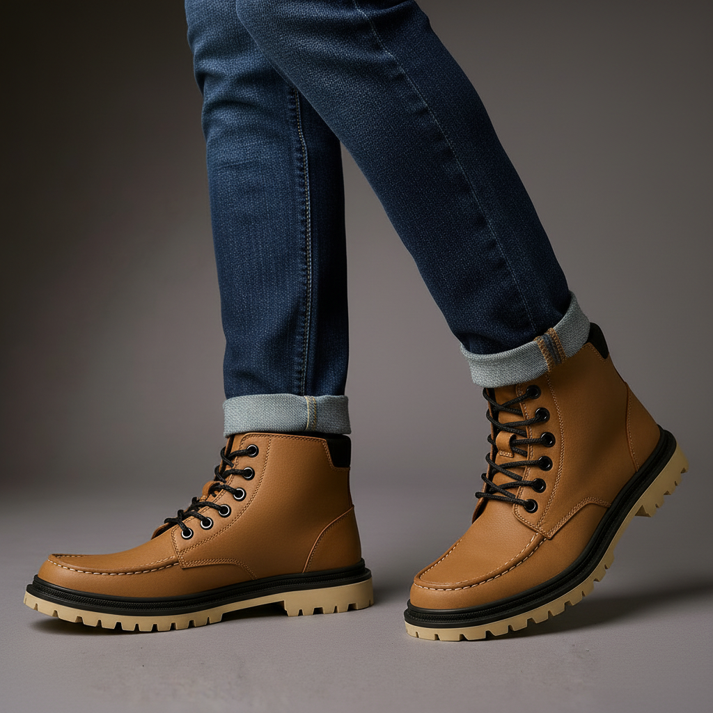 Colby High Top Leather Boot