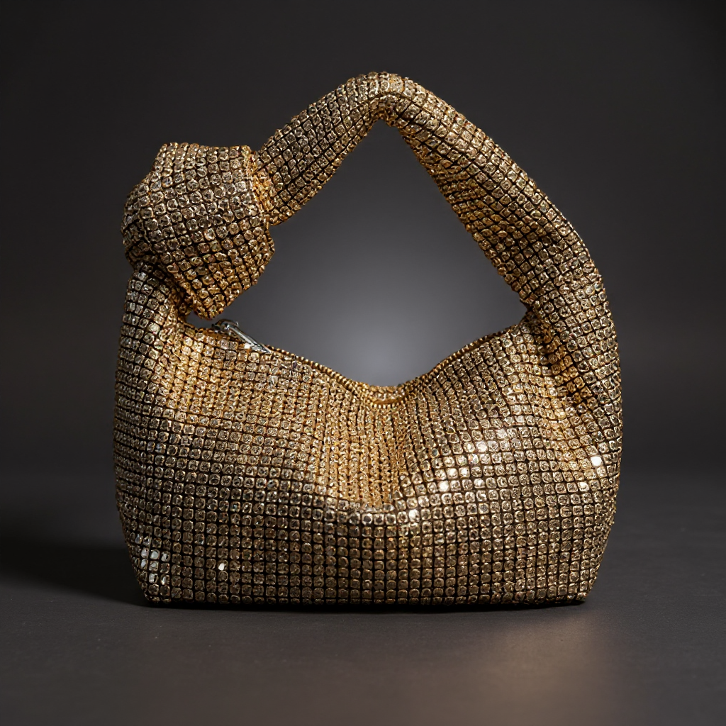 Kylie Knot-Handle Mini Bag