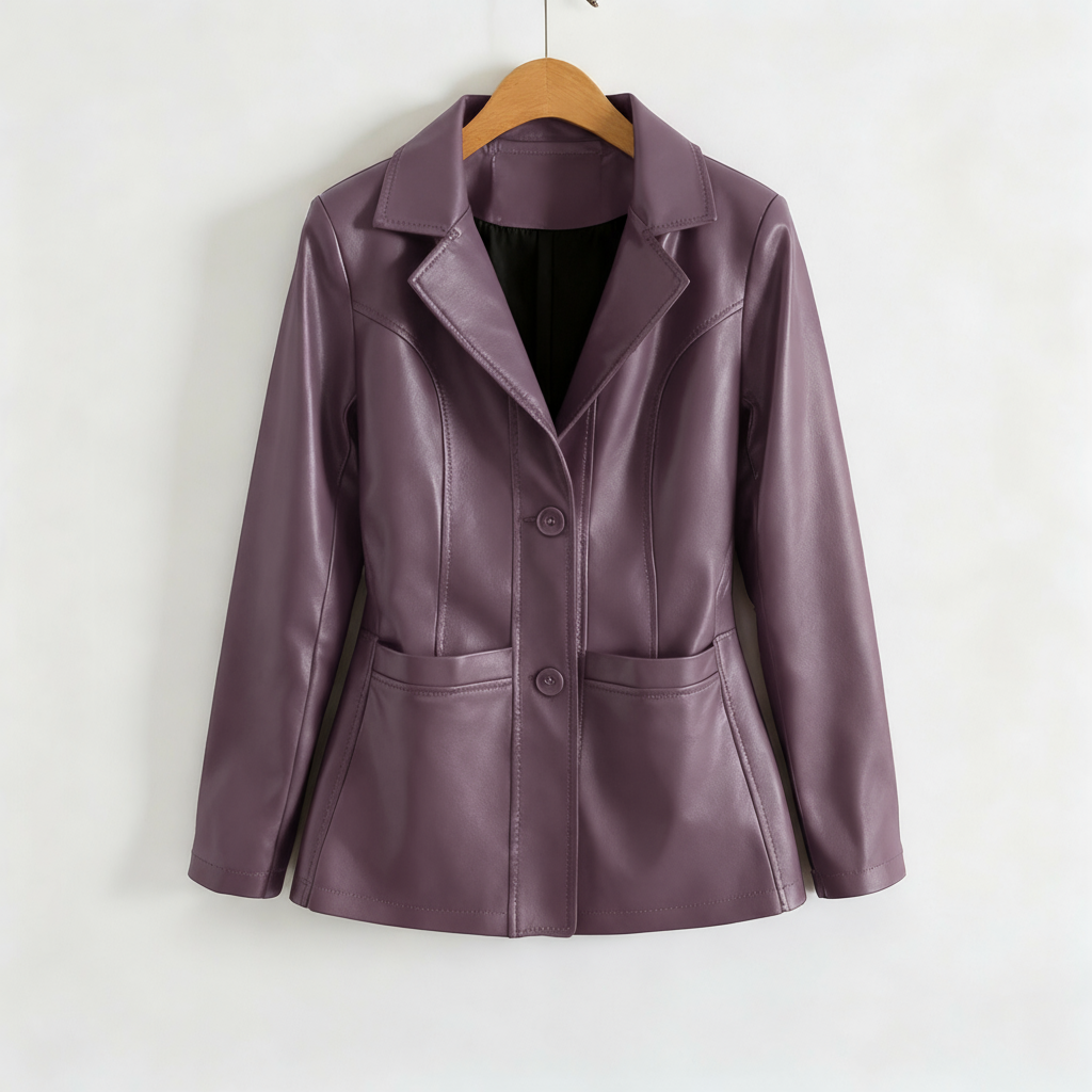Laura Lambskin Blazer