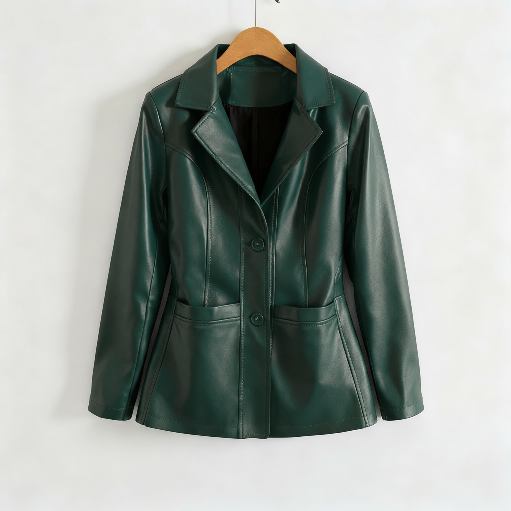 Laura Lambskin Blazer