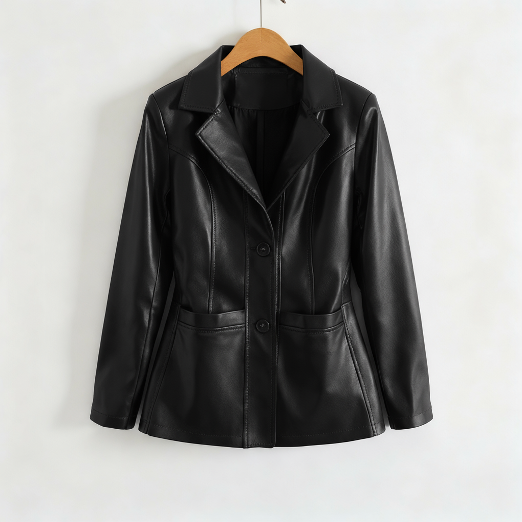 Laura Lambskin Blazer